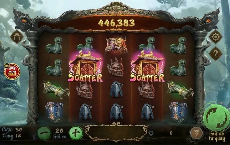 Trò chơi Slot 3D với hình ảnh sống động và trải nghiệm tương tác cao